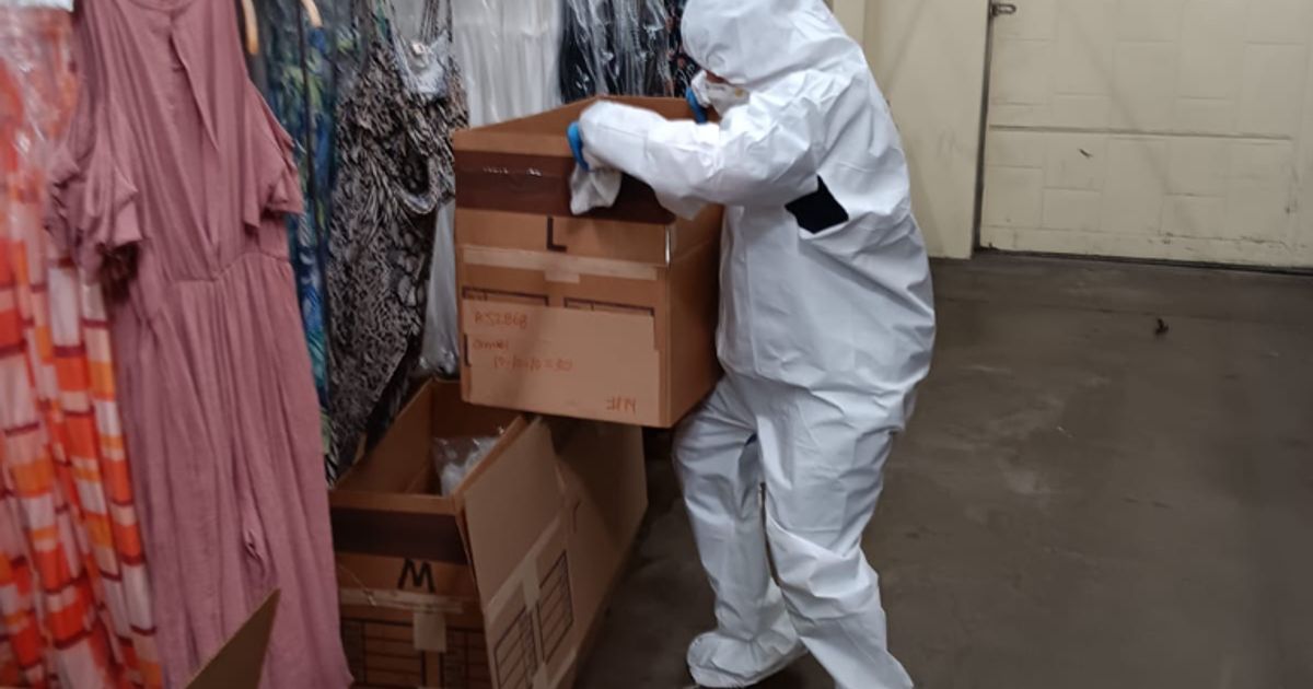 fire damage restoration work by Go Green Restoration