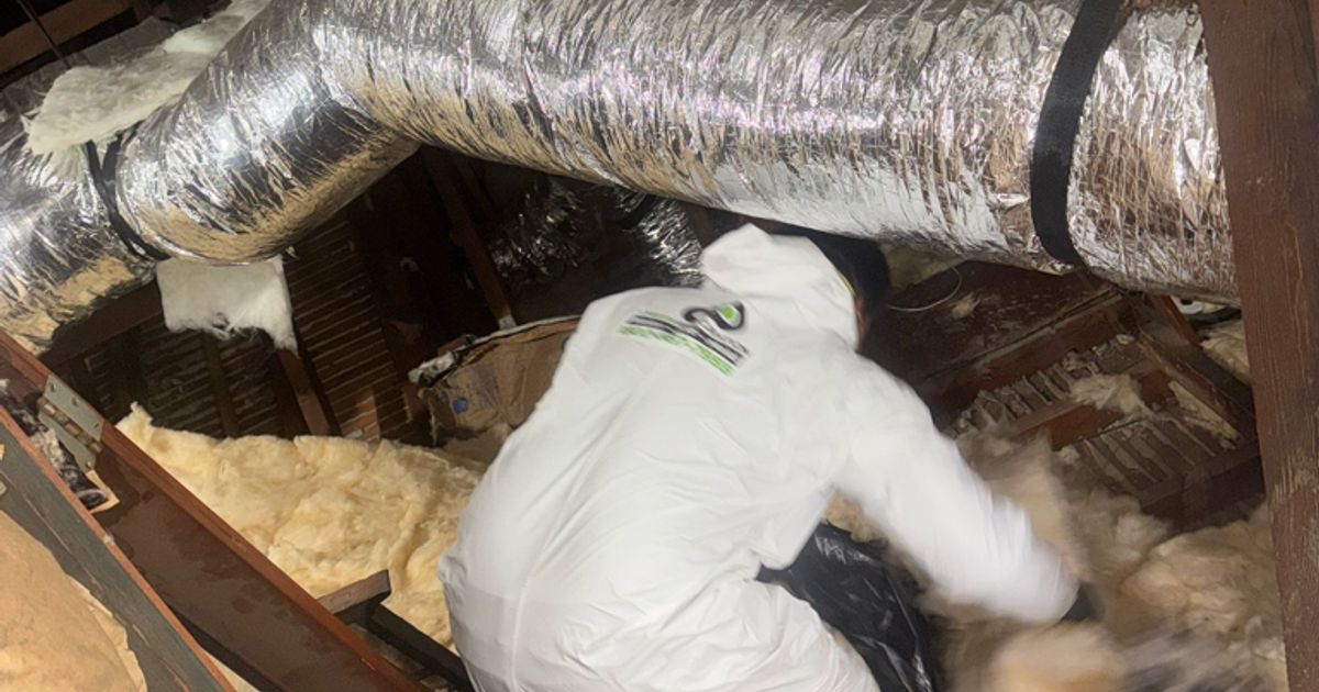 fire damage restoration work by Go Green Restoration